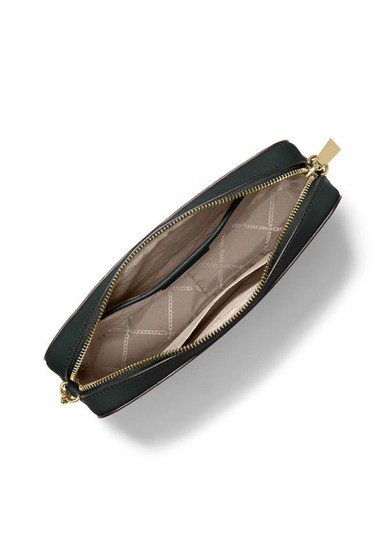 Michael Kors Jet Set Large Saffiano Leather Crossbody - Dark Atlantic