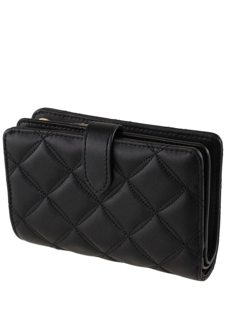 Kate Spade Natalia Medium Compact Bifold Wallet - Black