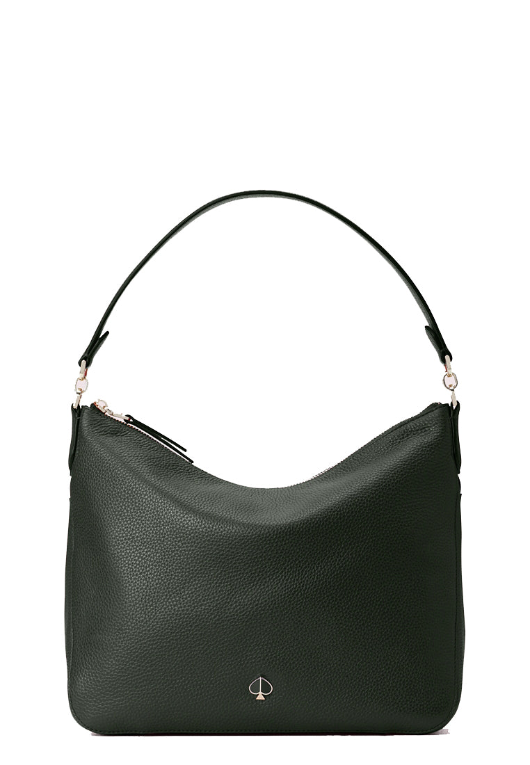 Kate Spade Polly Medium Convertible Shoulder Bag - Deep Evergreen