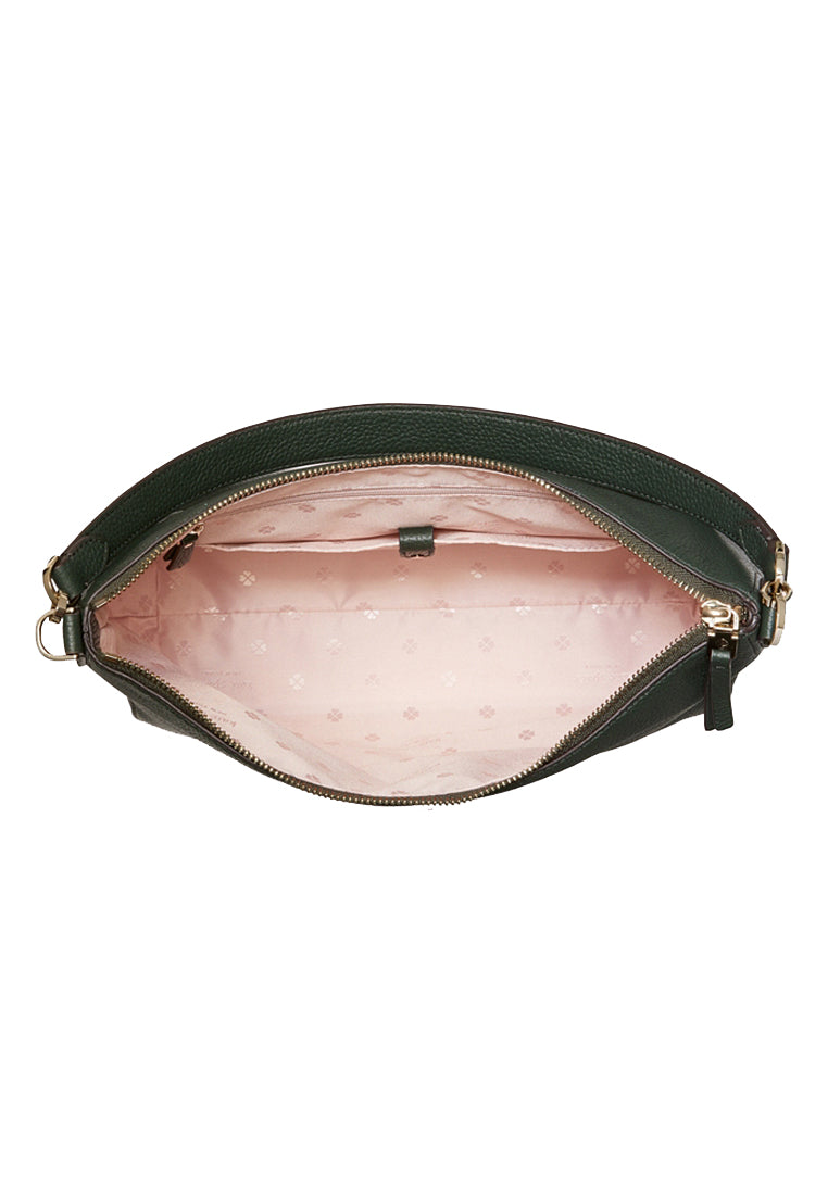 Kate Spade Polly Medium Convertible Shoulder Bag - Deep Evergreen