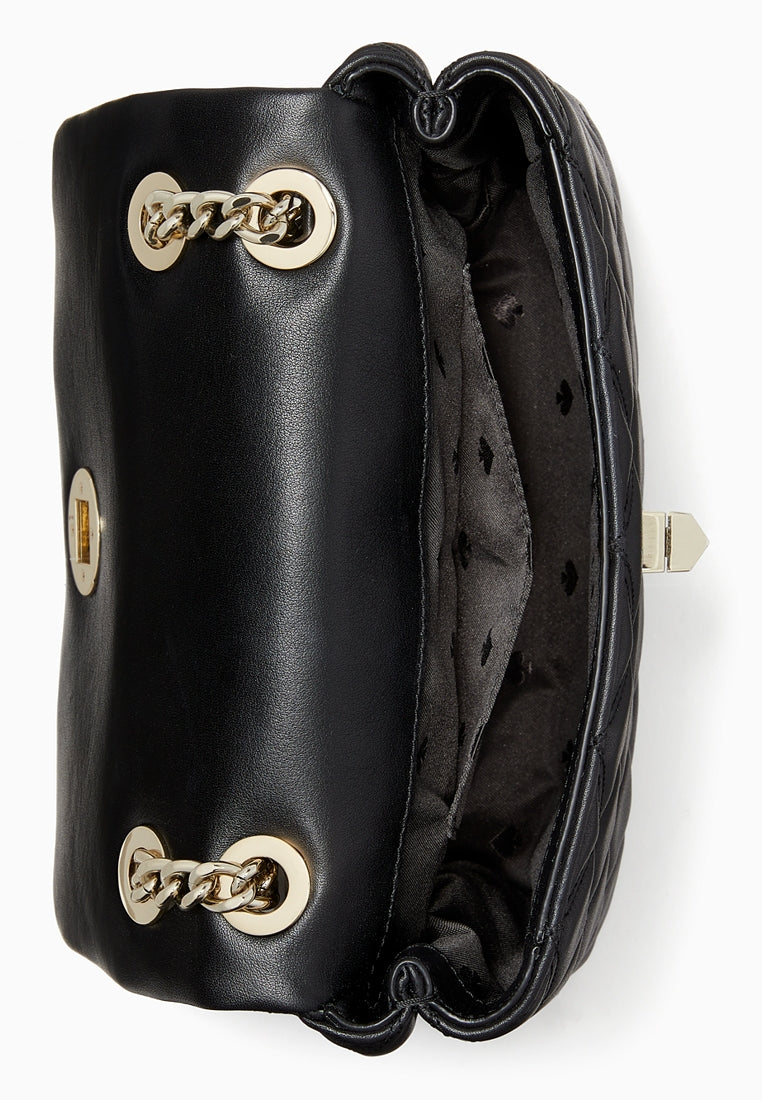 Kate Spade Natalia Small Flap Crossbody Bag - Black