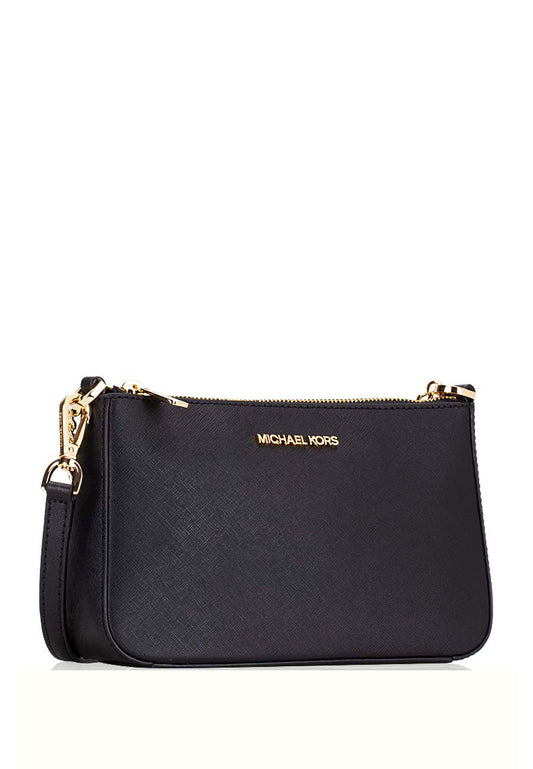 Michael Kors Jet Set Travel Medium Zip Pouchette - Black