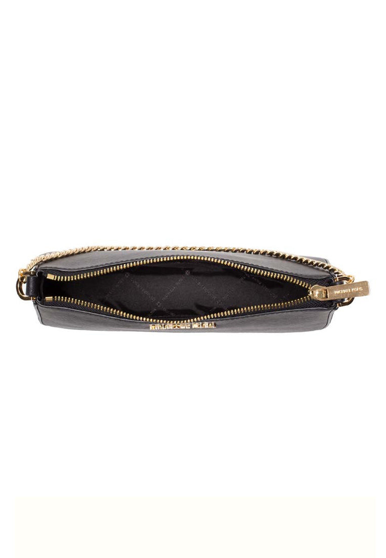Michael Kors Jet Set Travel Medium Zip Pouchette - Black