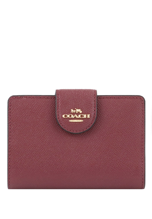 Coach Medium Corner Zip Wallet - Vintage Mauve