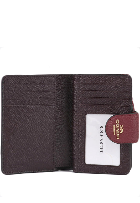 Coach Medium Corner Zip Wallet - Vintage Mauve