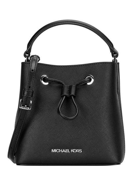 Michael Kors Suri Medium Saffiano Leather Crossbody Bag - Black