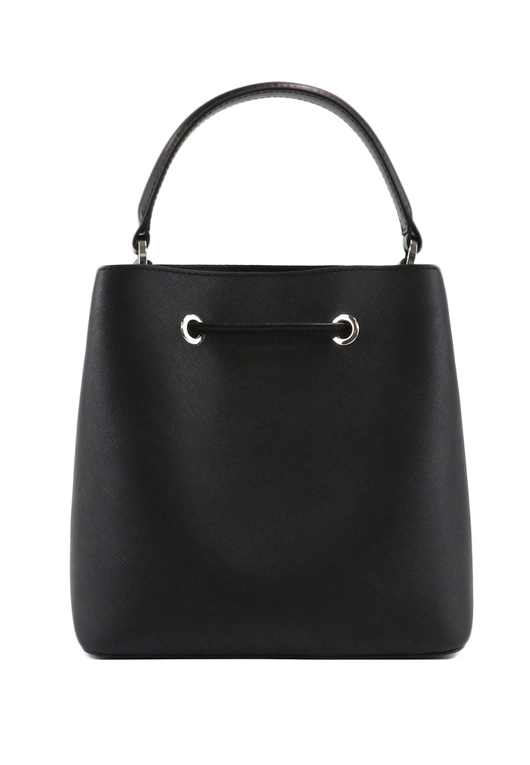 Michael Kors Suri Medium Saffiano Leather Crossbody Bag - Black