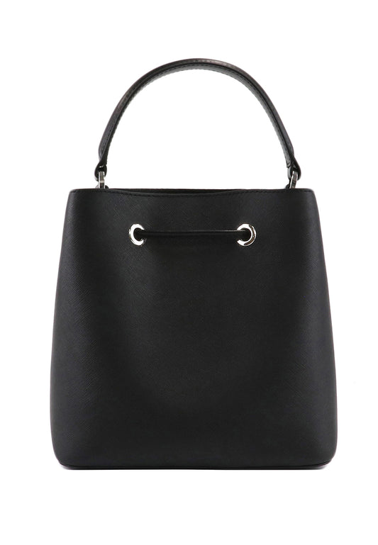 Michael Kors Suri Medium Saffiano Leather Crossbody Bag - Black