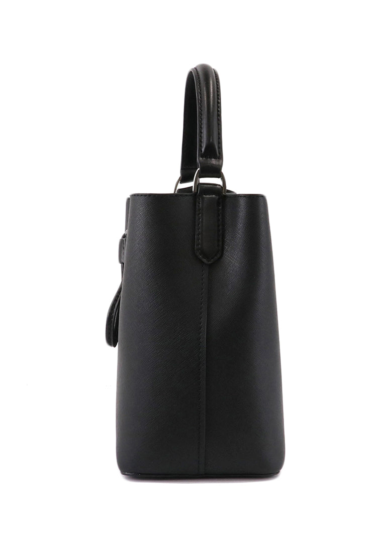 Michael Kors Suri Medium Saffiano Leather Crossbody Bag - Black