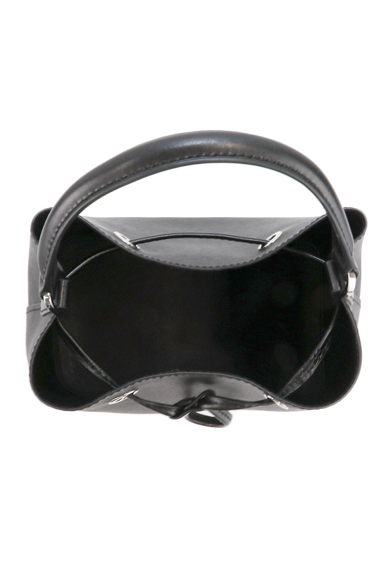 Michael Kors Suri Medium Saffiano Leather Crossbody Bag - Black