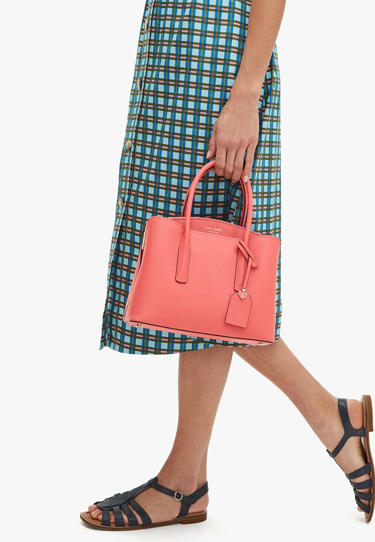 Kate Spade Margaux Medium Satchel - Peach Melba