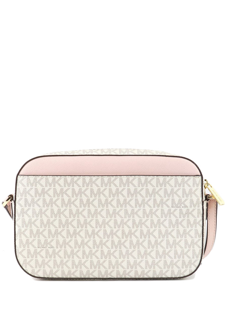 Michael Kors Jet Set Item Signature Large Chain Crossbody Bag - Power Blush