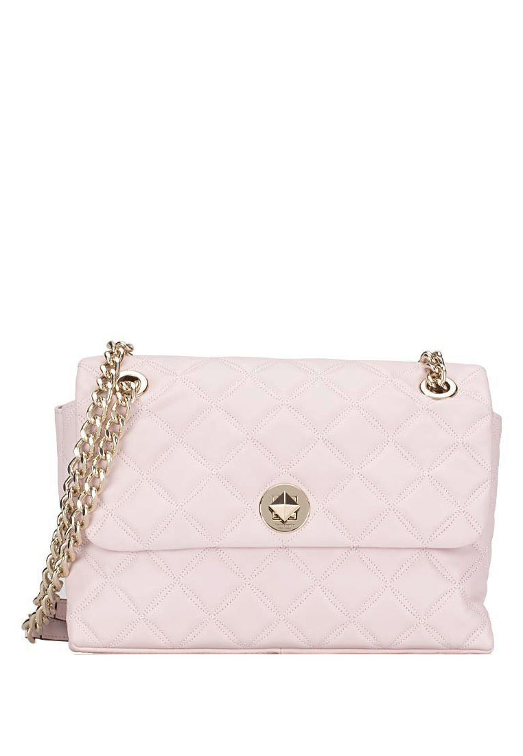 Kate Spade Natalia Medium Flap Shoulder Bag - White Pink
