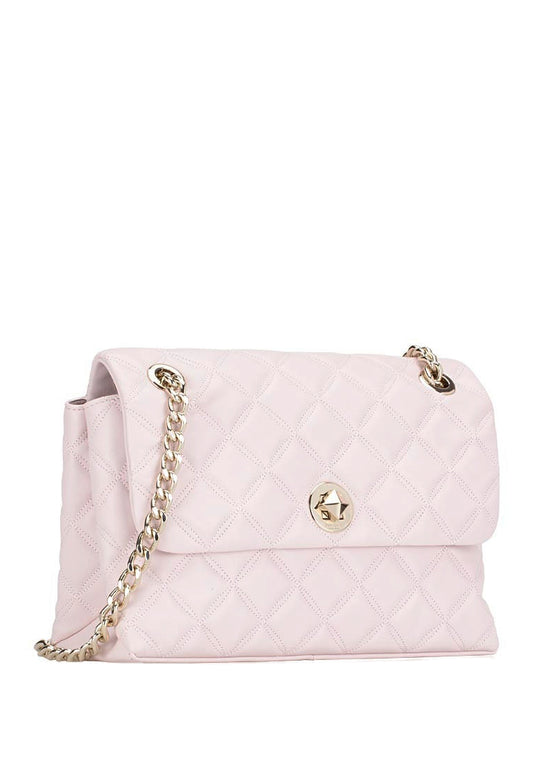 Kate Spade Natalia Medium Flap Shoulder Bag - White Pink