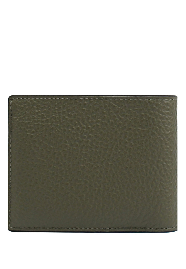 Coach Mens 3-In-1 Wallet In Colorblock With Horse And Carriage - Olive