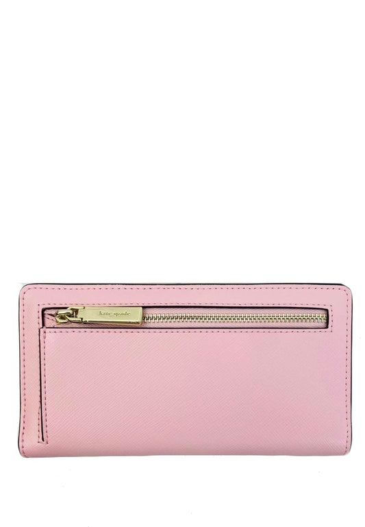 Kate Spade Staci Large Slim Bifold Wallet - Light Crepe