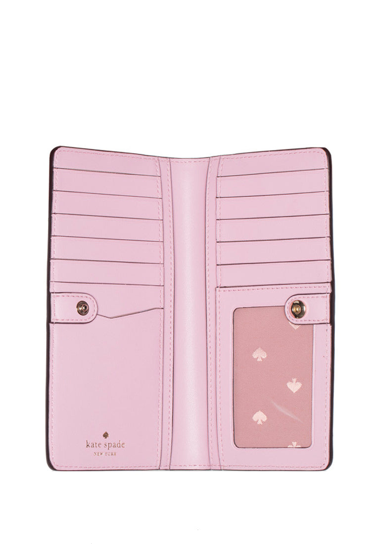 Kate Spade Staci Large Slim Bifold Wallet - Light Crepe
