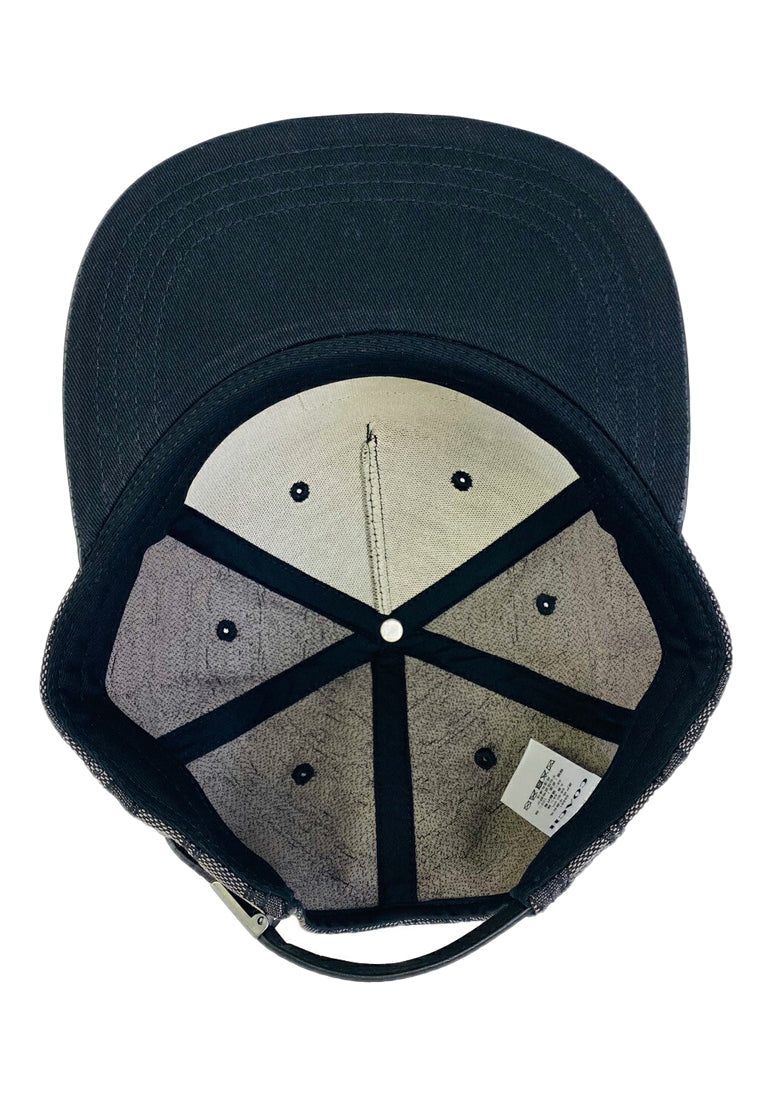 Coach Mens Signature Flat Brim Hat - Black