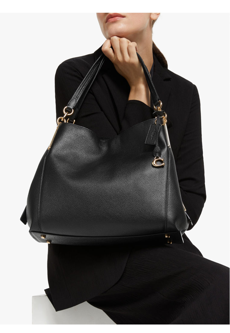 Coach Dalton 31 Shoulder Bag - Black – Haute Style Malaysia