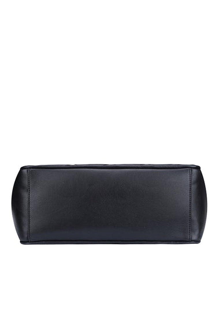 Michael Kors Regina Large Tote Shoulder Bag - Black