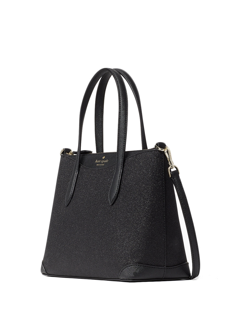 Kate Spade Shimmy Glitter Satchel - Black