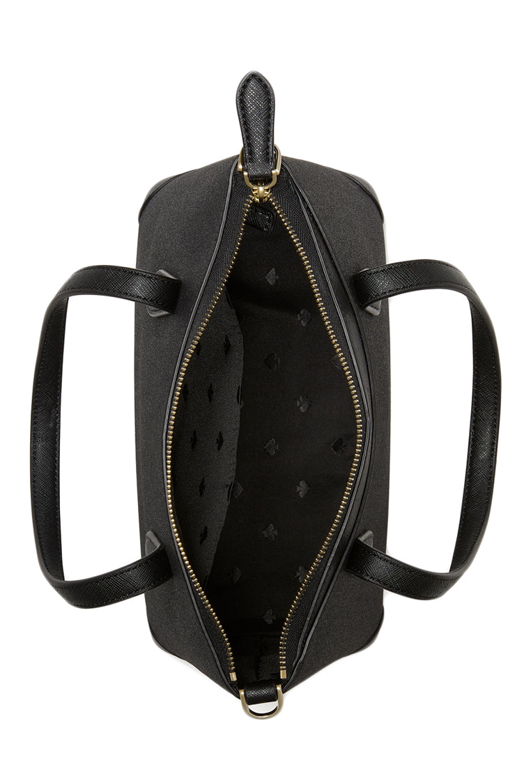 Kate Spade Shimmy Glitter Satchel - Black