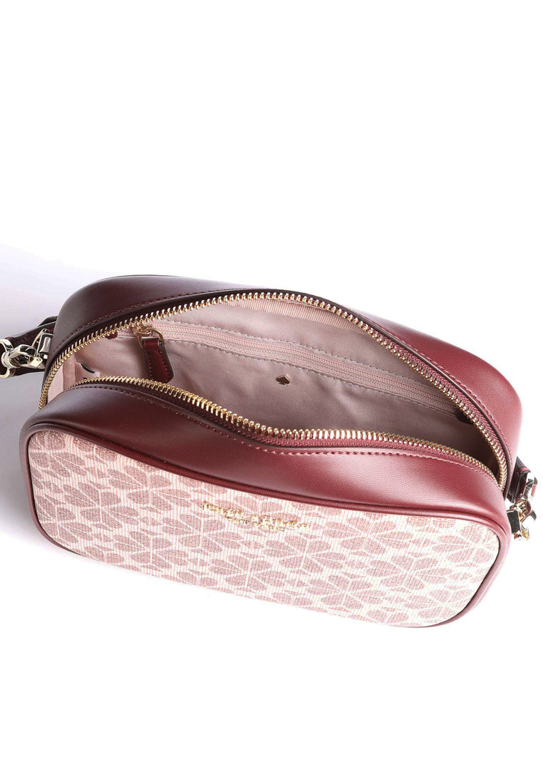 Kate Spade Spade Flower Coated Canvas Infinite Medium Camera Bag - Pink Multi