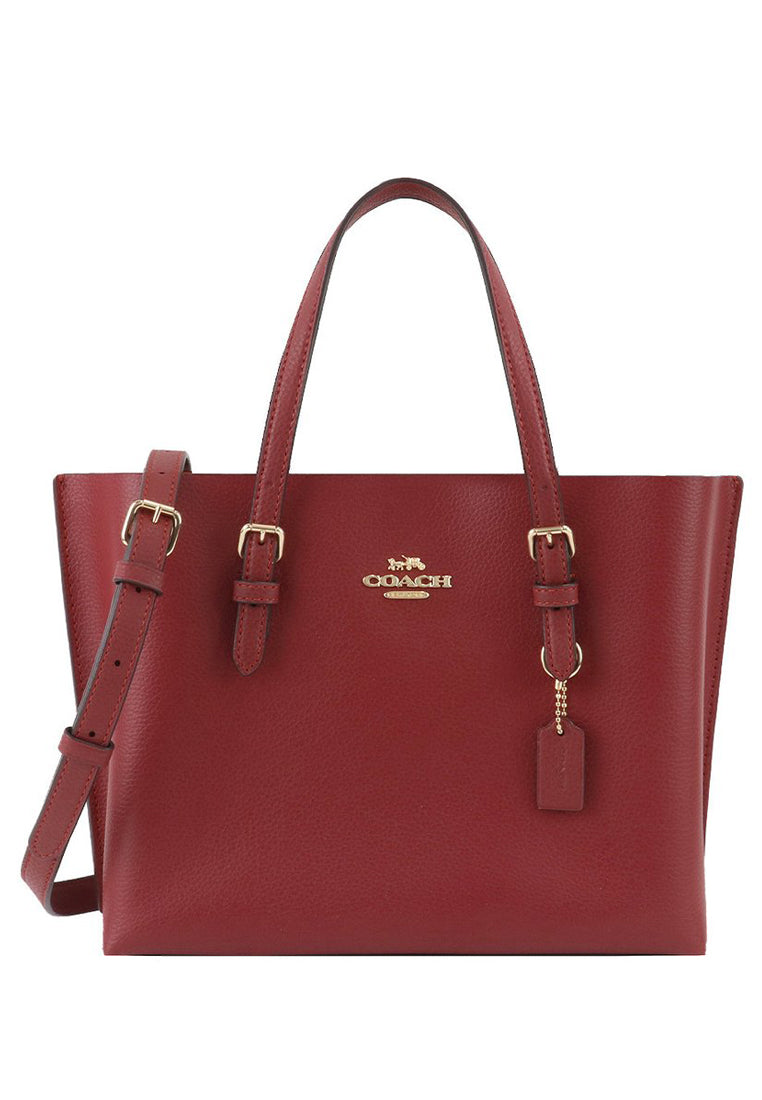 Coach Mollie Tote 25 - Cherry