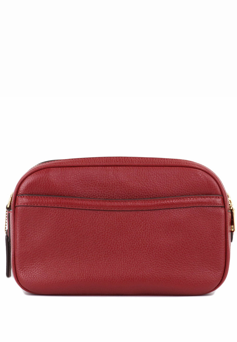 Coach Jes Double Zip Crossbody Bag - Red