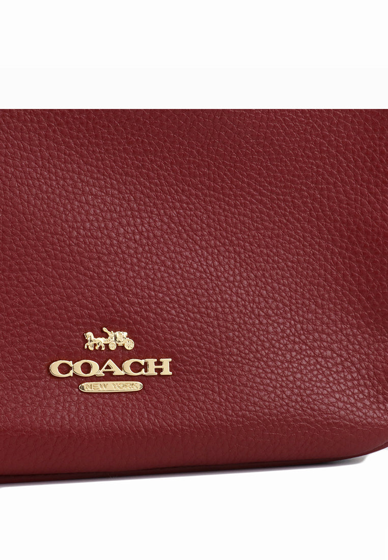 Coach Jes Double Zip Crossbody Bag - Red