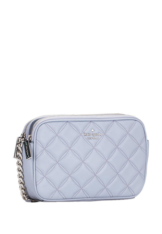 Kate Spade Natalia Double Zip Small Crossbody Bag - Blue