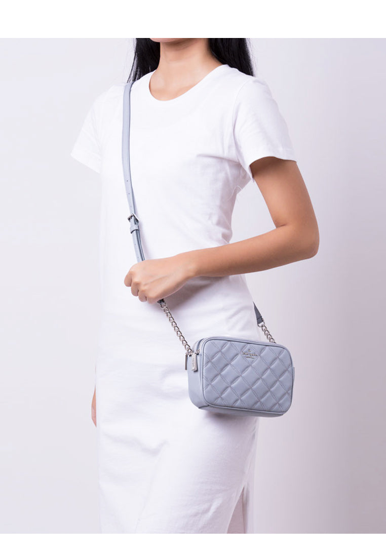 Kate Spade Natalia Double Zip Small Crossbody Bag - Blue