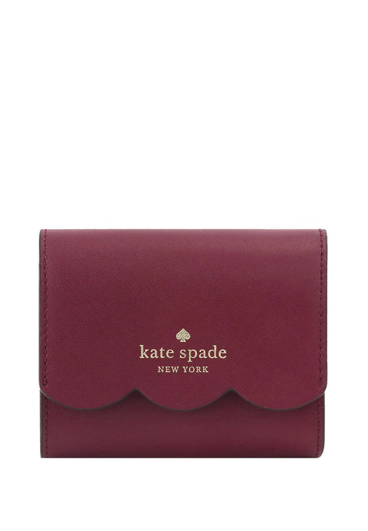 Kate Spade Gemma Small Flap Wallet - Blackberry Preserve