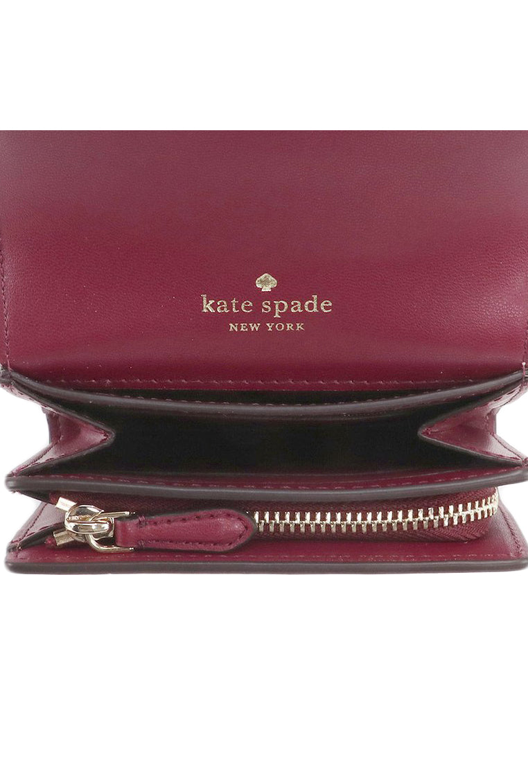 Kate Spade Gemma Small Flap Wallet - Rose Smoke