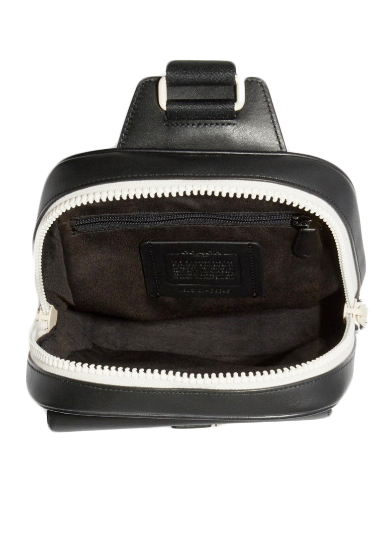 Coach Track Pack In Signature Canvas - Black