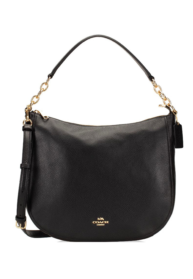 Coach Elle Hobo Bag - Black