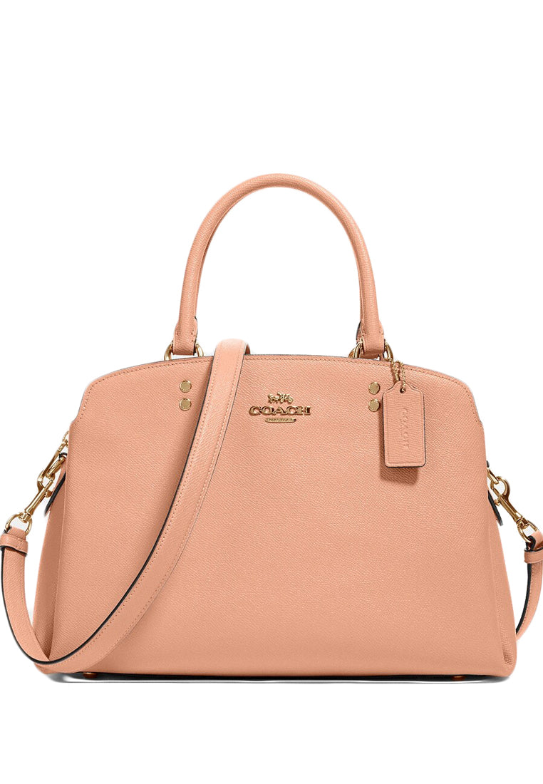 Coach Crossgrain Leather Lillie Carryall Bag - Faded Blush