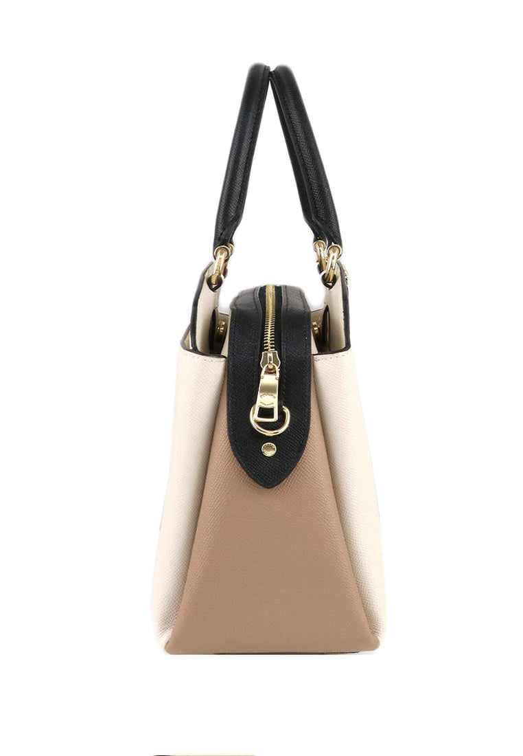 Coach Lillie Carryall In Colorblock - White/Multi