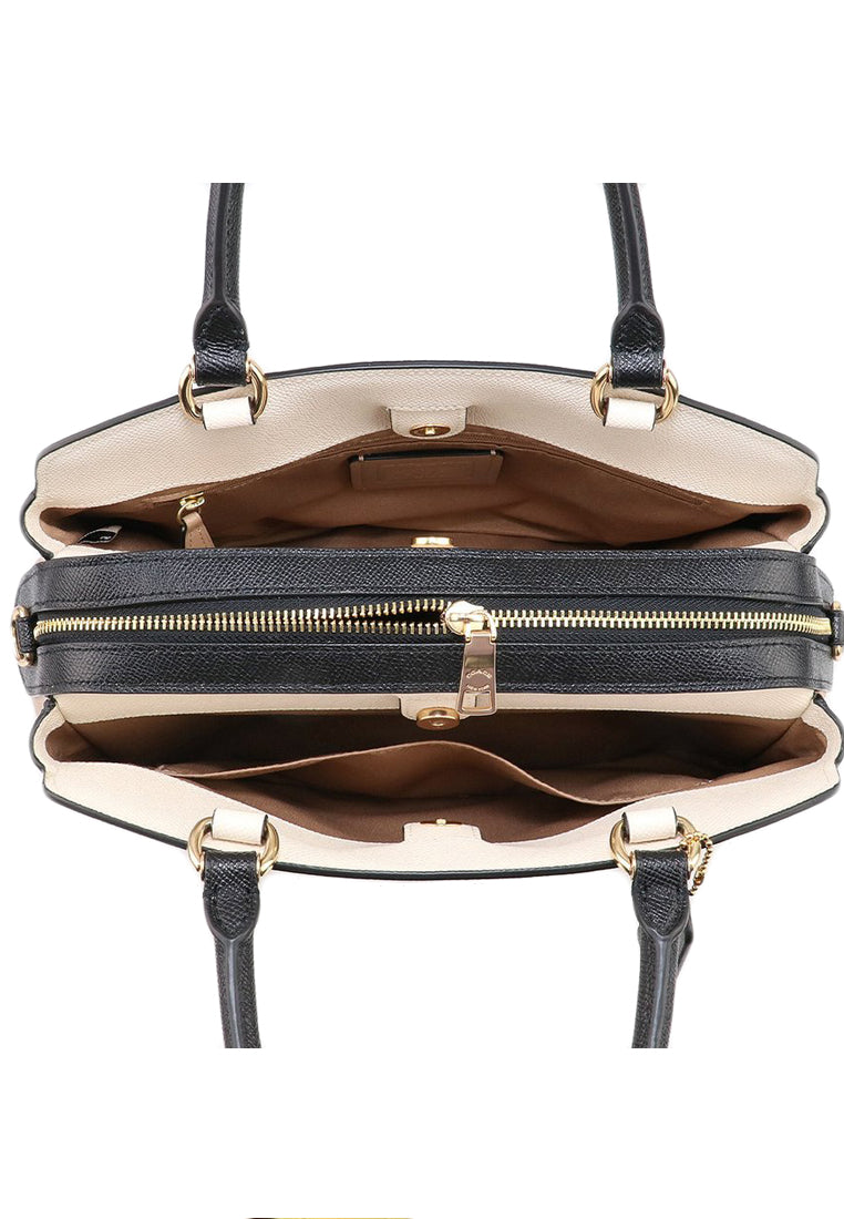 Coach Lillie Carryall In Colorblock - White/Multi