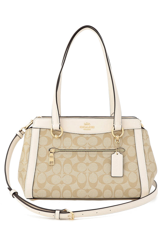 Coach Kailey Carryall In Signature Canvas - Light Brown