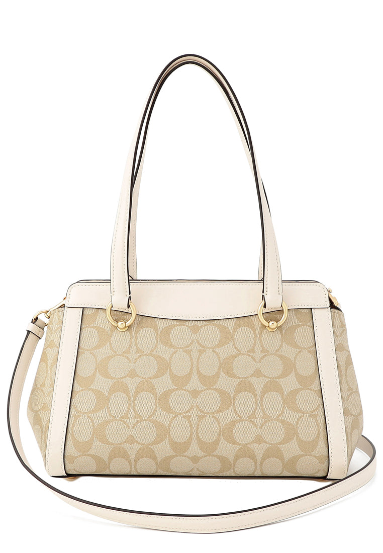 Coach Kailey Carryall In Signature Canvas - Light Brown
