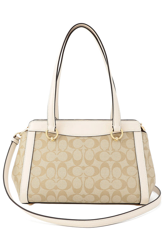 Coach Kailey Carryall In Signature Canvas - Light Brown