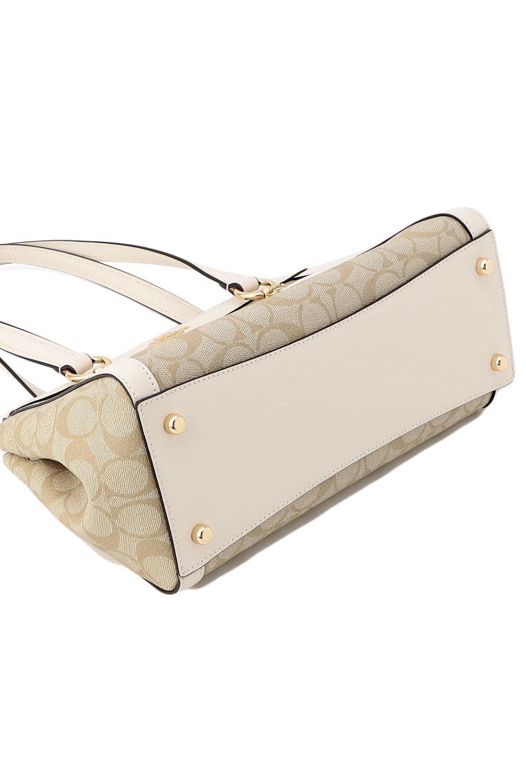 Coach Kailey Carryall In Signature Canvas - Light Brown