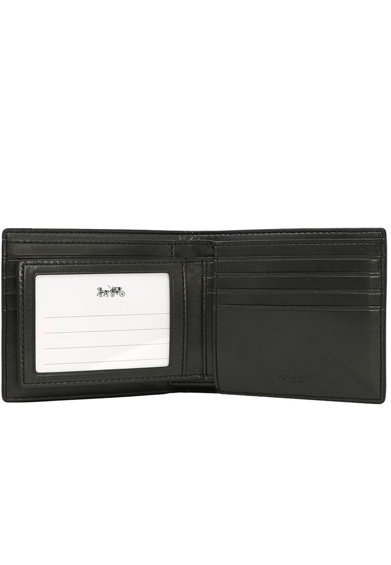 Coach Mens Boxed 3-In-1 Wallet Gift Set In Signature Canvas - Mahogany