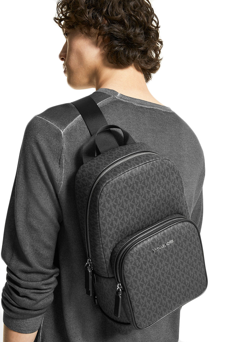 Michael Kors Mens Signature Cooper Sling Pack - Black