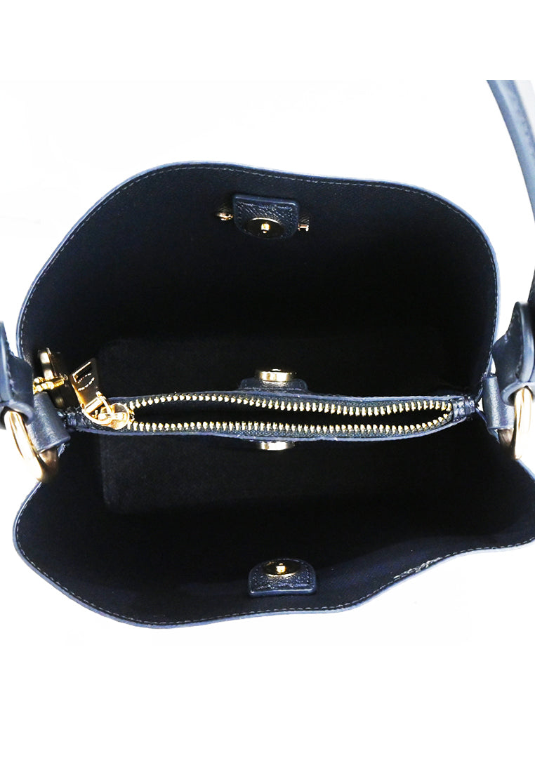 Coach Small Town Bucket Bag With Dreamy Land Floral Print - Midninight