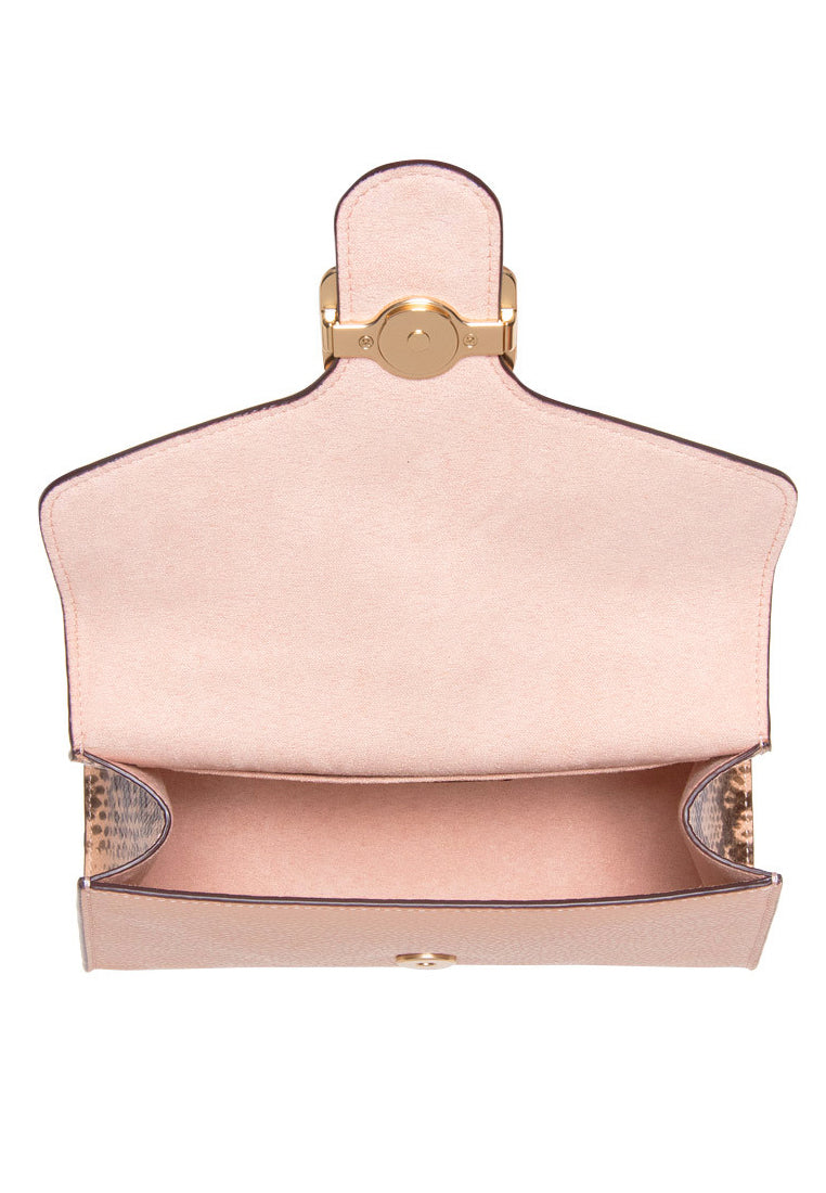 Coach Pepper Satchel - Shell Pink