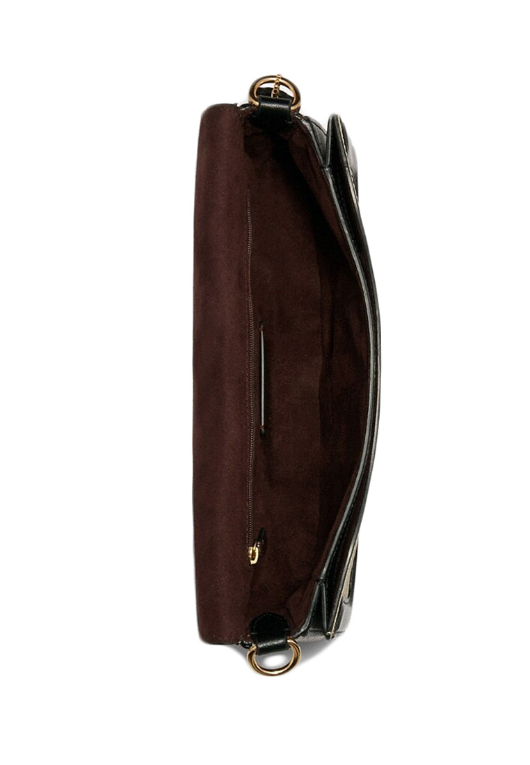 Coach Georgie Shoulder Bag In Blocked Signature Canvas - Brown/Multi