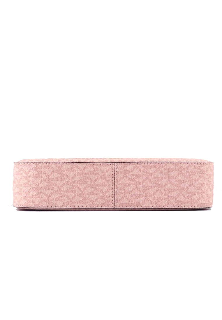 Michael Kors Jet Set Item Signature Large Chain Crossbody Bag - Powder Blush