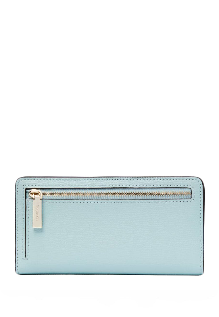 Kate Spade Darcy Large Slim Bifold Wallet - Light Blue